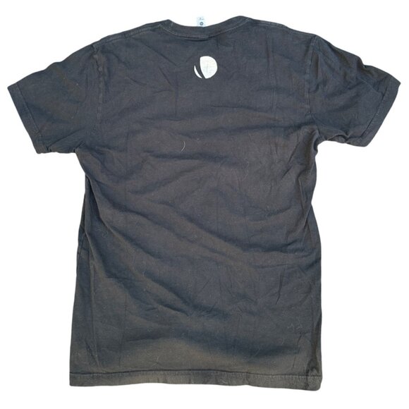 Vintage Solaris Beer & Blending Graphic T-Shirt Black S - Picture 3 of 5